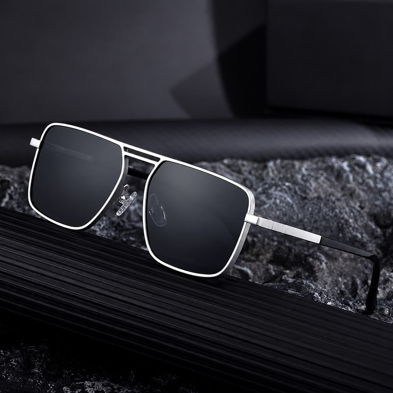 Men's Premium Sunglasses - silver